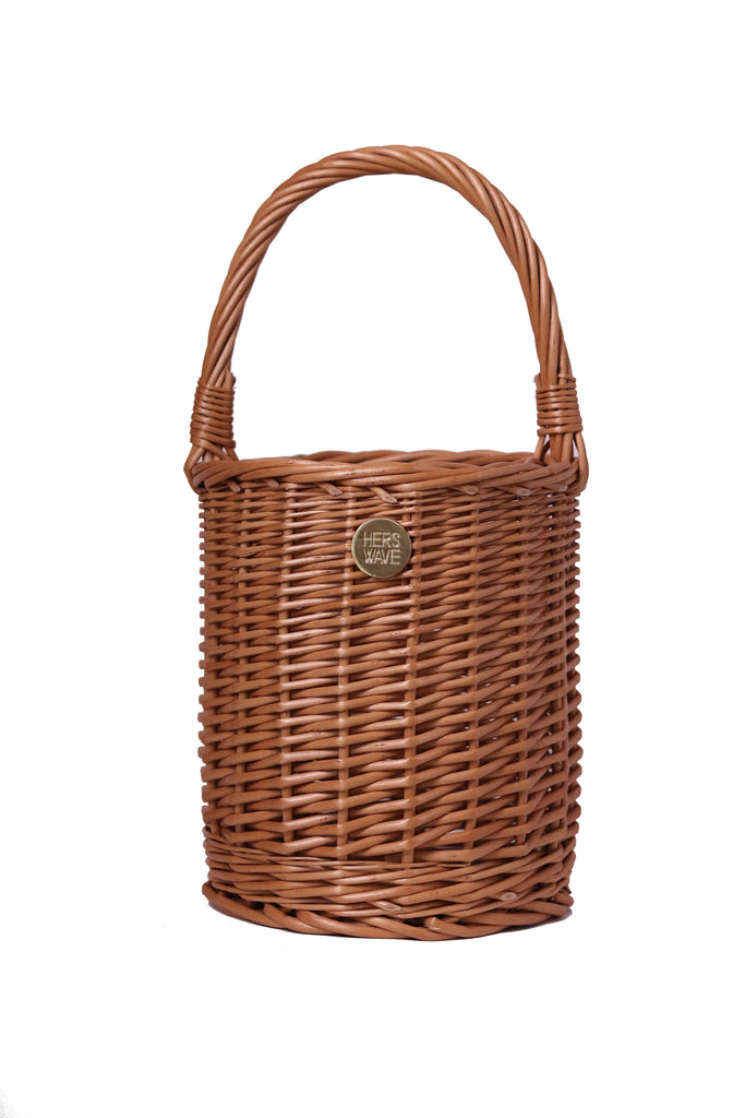 Hers Wave Handmade wicker straw bag basket summer beach accessory fashion