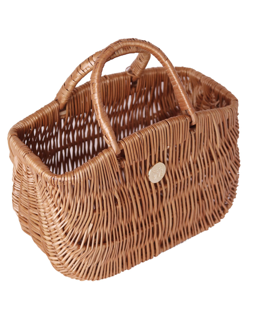 Hers Wave Handmade wicker straw bag basket summer beach accessory fashion