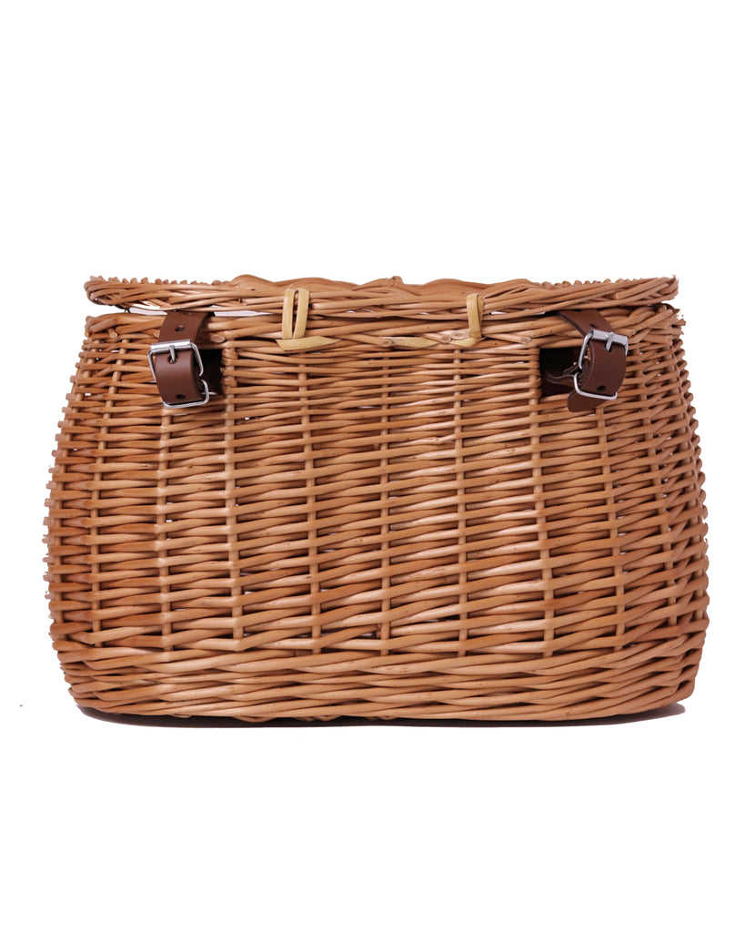 Hers Wave Amsterdam Handmade Bicycle Bike Basket Wicker Straw 