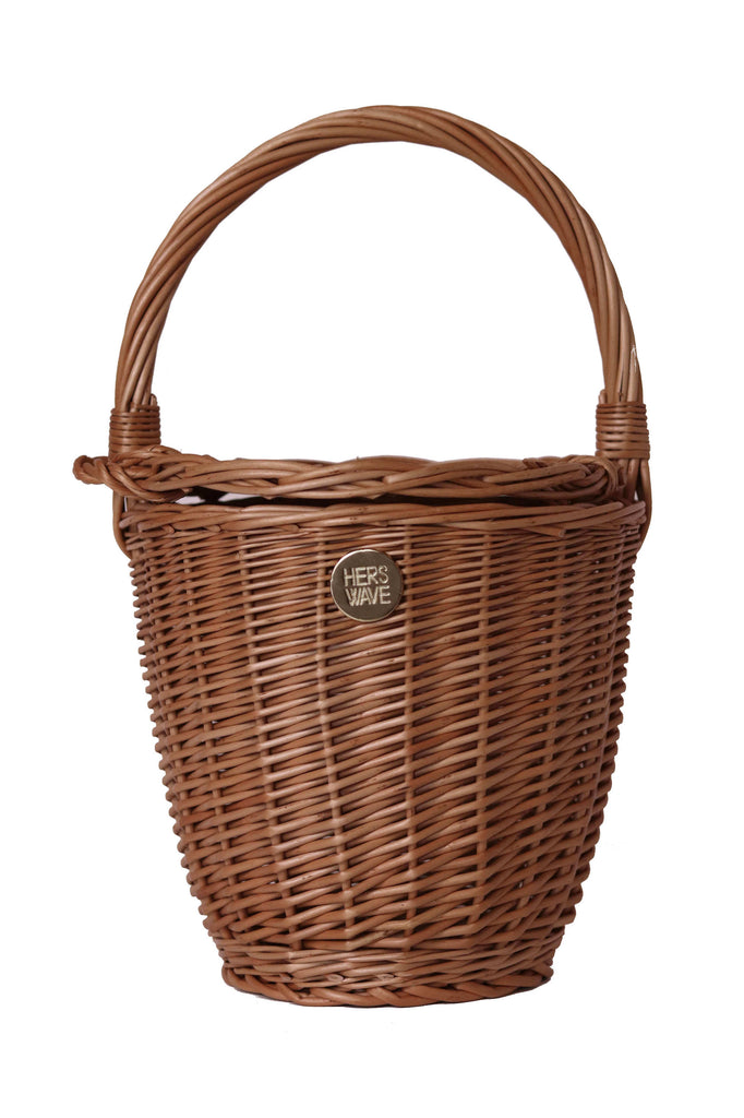 Hers Wave Handmade wicker straw bag basket summer beach accessory fashion